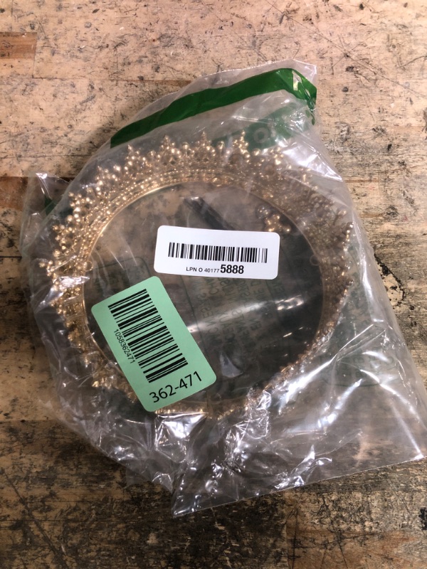 Photo 1 of **HAS DAMAGES** COCIDE Queen Crown for Women Crystal Tiara and Crown for Girl Rhinestones Hair Accessories for Wedding Bride Birthday Party Prom Bridal Bridesmaid (Gold)