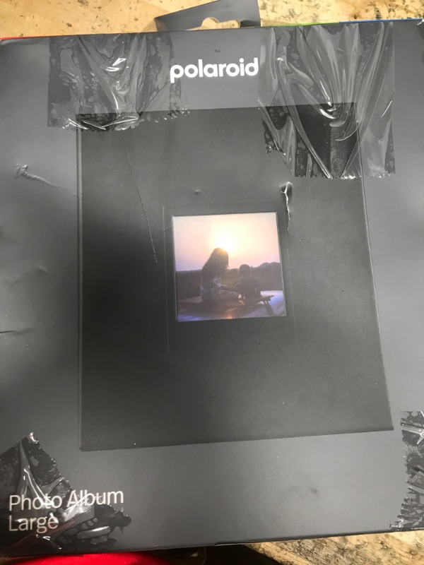 Photo 1 of Polaroid Photo Album - Black - Large Photo Album for Polaroid i-Type, 600, and SX-70 instant photos, capacity 160 photos (6368)