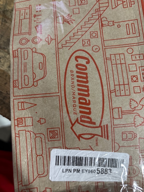 Photo 1 of ***PARTIAL SET*** Command 15 lb Large Picture Hanging Strips 14 Pairs (28 Command Strips), Damage-Free Hanging Picture Hangers, No Tools Wall Hanger for Home Decor, White Adhesive