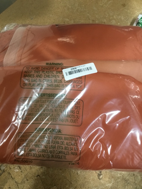 Photo 1 of **SUN DAMAGED** NICETOWN Halloween Outdoor Curtains Waterproof & Windproof, Thermal Insulated Top and Bottom Rustproof Grommet Heavy Weight Sunlight Block Patio Drapes, Burnt Orange, 52 x 95 inches