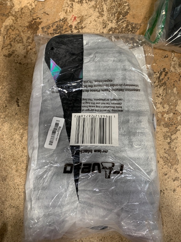 Photo 1 of Rave2o Rave Hydration Backpack – Anti-Theft Festival Hydration Pack with 1.5L Leakproof TPU Bladder – Slim, Insulated Water Pack Secret Pockets & Breathable – Raves, Music Festivals, EDC - Prism Black