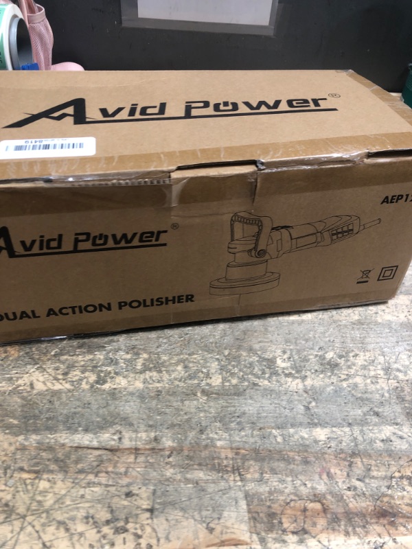 Photo 1 of **************missing handle and disc*****************
AVID POWER Buffer Polisher, 6-inch Dual Action/DA Polisher for Car Detailing, Random Orbital Car Buffer Polisher Waxer Kit with Variable Speed & 3 Polishing Pads