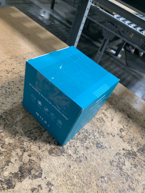 Photo 1 of **************ITEM IS WHITE, NOT BLUE**********************
White Noise Machine with 2 Alarm Clock, 20 Soothing Sounds, 7 Color Night Light, Adjustable Volume, 5 Timer and Memory Function, Touch Control Sound Machine for Adults Babies, 2025 New Verion