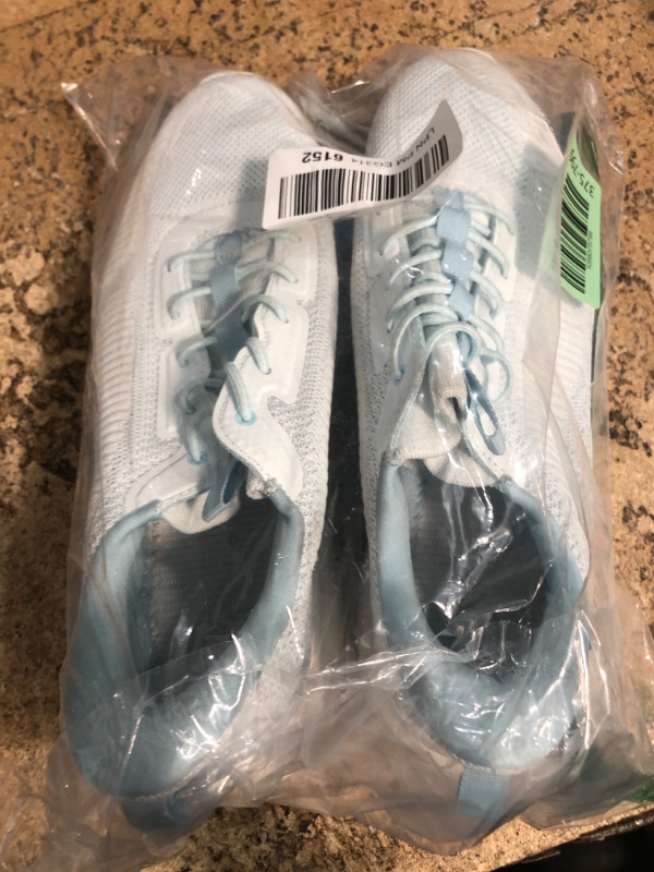 Photo 1 of (US10) (BAGGED) (USED/FAIR) NORTIV 8 Women's Slip on Walking Shoes Tennis Lightweight Gym Sneakers ActiveFlow Workout Breathable Hands-Free Cross Trainer Comfortable Fashion Sneakers,Size 10,Light Blue,SNWS2413W