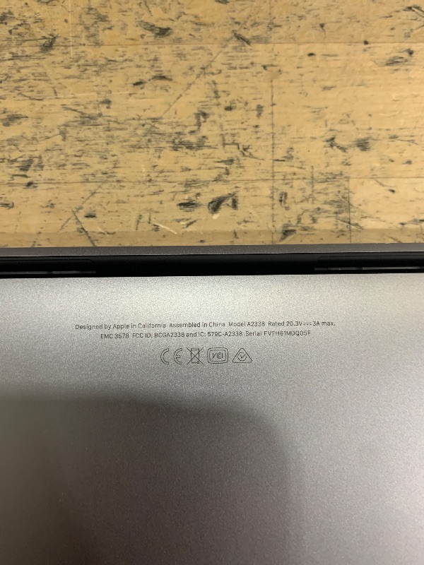 Photo 1 of ***RECOVERY ASSISTANT***Apple Late 2020 MacBook Pro with Apple M1 Chip, 13-inch, 8GB RAM, 512GB SSD, Space Gray (Renewed)