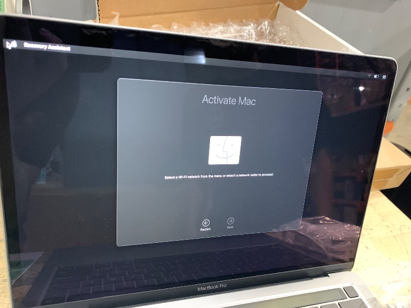 Photo 1 of ***RECOVERY ASSISTANT***Apple Late 2020 MacBook Pro with Apple M1 Chip, 13-inch, 8GB RAM, 512GB SSD, Space Gray (Renewed)