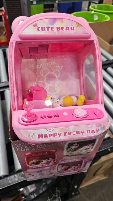 Photo 1 of ***PARTS ONLY***Skirfy Claws Machines for Kids,Unicorns Toys for Age 6+,Kids Games Mini Vending Machines with Squishys Toy Candy Dispenser,Claws Game Machine,Birthday Gifts for Girls Age 8-12