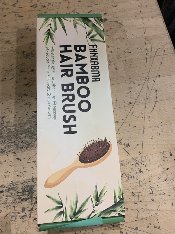 Photo 1 of **PARTIAL SET/ MISSING PIECES** Hair Brush,Boar Bristle Hair Brushes and Styling Comb Set for Women Men Kids, Best Natural bamboo Paddle Hairbrush for Wet or Dry Hair Detangling Smoothing Massaging?Enhance Shine & Health Natural