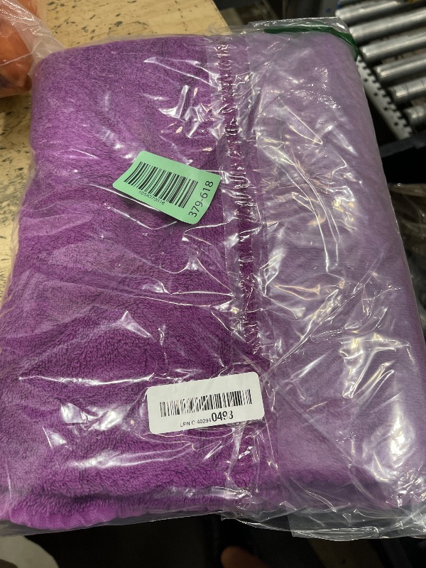 Photo 1 of **PHOTO FOR REFERENCE** Plain Purple Bath Towel Med/L