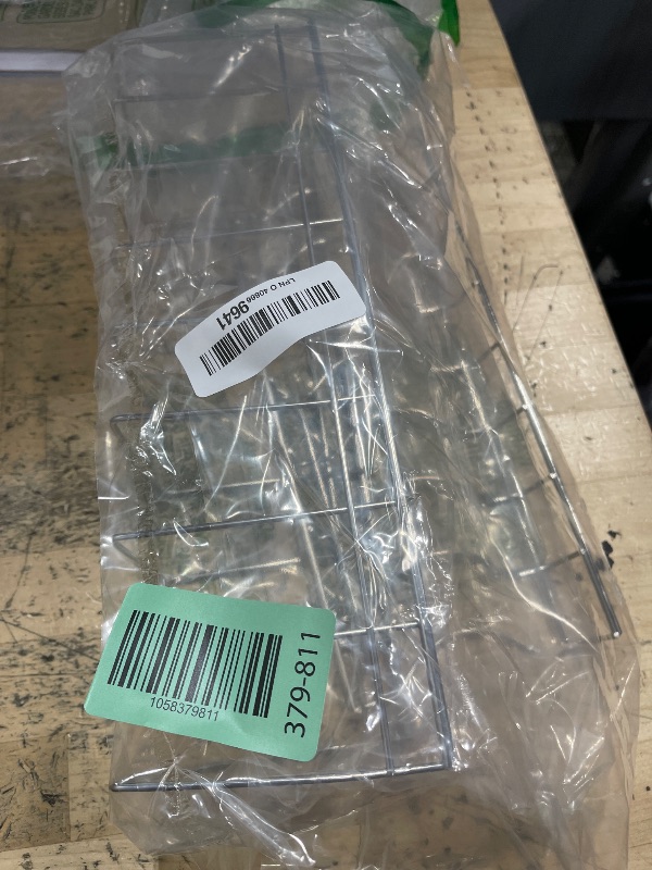 Photo 1 of **PHOTO FOR REFERENCE/ COULD ALSO POSSIBLY BE FOR A KITCHEN** Bathroom Organizer Wall Mounted Stainless Steel Silver 1Pack