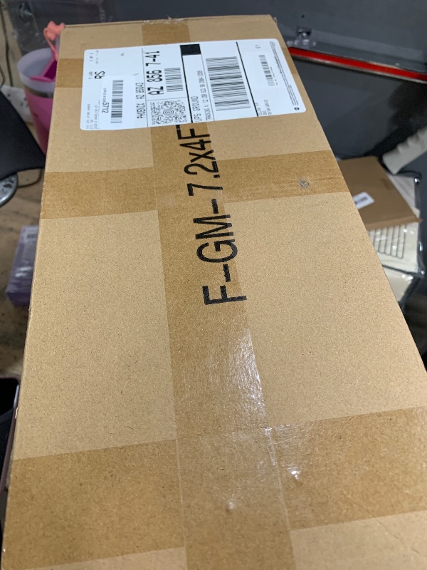 Photo 1 of (used)(unknown if complete) Wokceer 7.2 FT Wedding Arch Backdrop Stand, Gold Metal Arch Backdrop Stand for Wedding Ceremony Birthday Party Bridal Baby Shower 