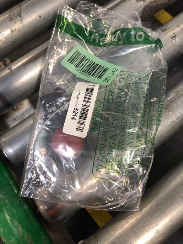 Photo 1 of ****COMBO UNKNOWN***Lewis N. Clark Cable Luggage Lock | TSA Approved | Travel Or Bike Lock | Set Your Own Combination | 30-inch Retractable Steel Cable | Red