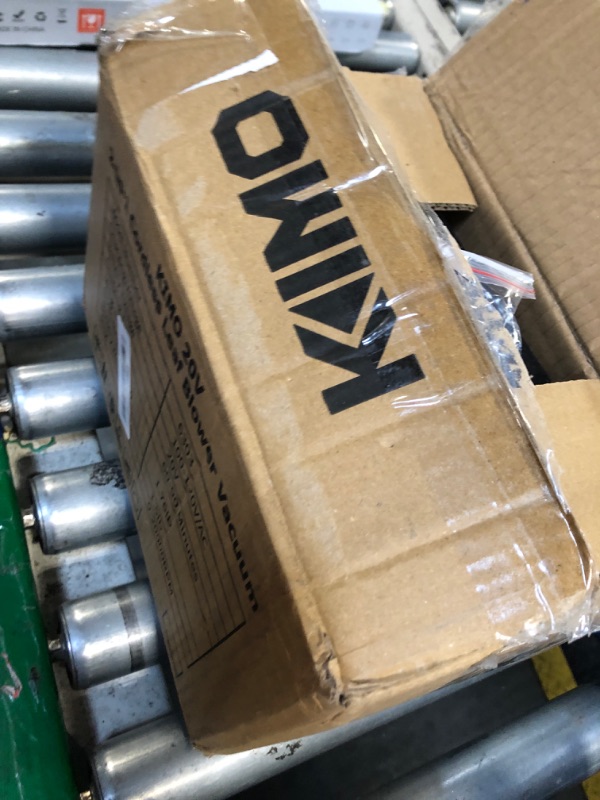 Photo 1 of **MISSING CHARGER** K I M O. Cordless Leaf Blower Vacuum Combo 4 IN 1, 3 Nozzles for Inflation & Compression,3 Modes & Variable Speed, 20000RPM 150MPH, 2000mAh Battery, Extended Tube, Mini Leaf Blowers for Lawn Care|Yard