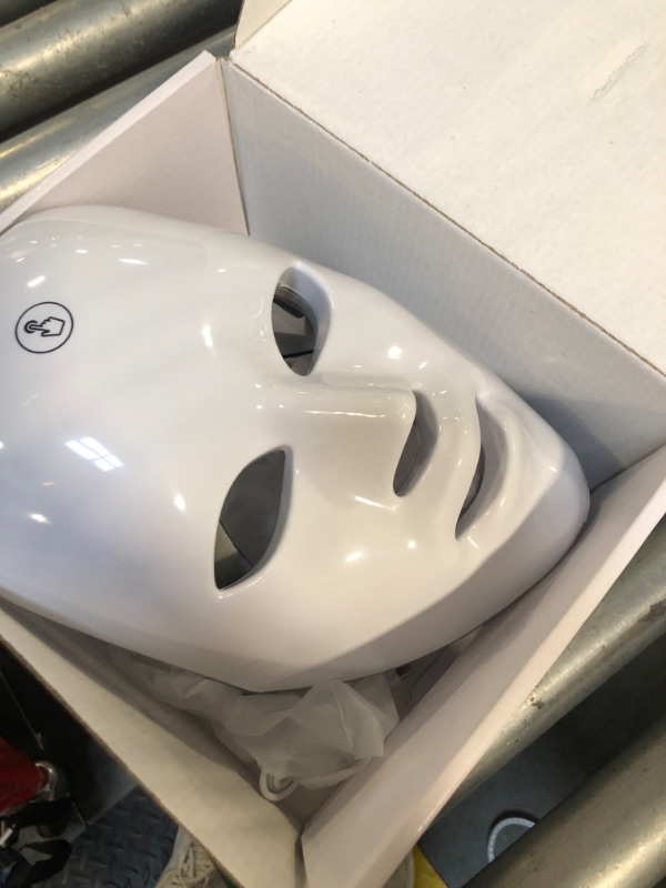 Photo 1 of Red Light Therapy for Face, 7 Colors LED Face Mask Light Therapy Portable Rechargeable Red Light Therapy Mask Skin Care Device at Home and Travel for Anti-Aging (FM-01)