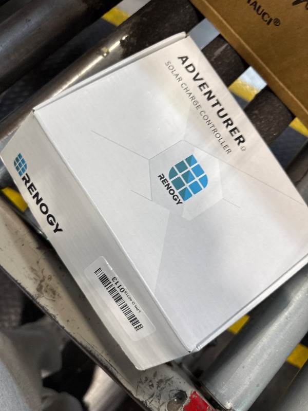 Photo 1 of **CABLES MISSING**Renogy Adventurer-Li 30A Solar Controller - Flush Mount Design for RV/Camper Walls, 12V/24V Auto PWM Charger, LCD Display, Compatible with Lithium & AGM/Gel Batteries