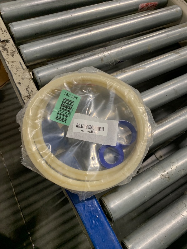 Photo 1 of (1 Set) 8 3/8" Pool Light Lens Gasket and Stainless Pilot Screw - Exact Replacements for Pentair 79101600Z and 79104800 - Compatible with Pentair IntelliBrite, AmerLite, and SAM Amerlite Lights