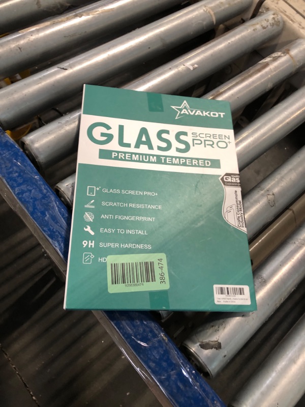 Photo 1 of ***Only 1***
avakot-2 Pack Screen Protector for iPad 6th Generation 9.7 Inch, Anti-Scratch Tempered Glass Film for iPad 5th Gen/Air 2/Air 1/Pro 9.7, Touch Sensitive Tempered Glass Screen Protector for iPad 9.7..