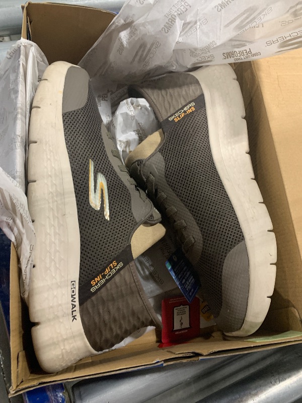 Photo 1 of ***USED****Skechers Men's Hands Free Slip-ins Go Walk Arch Fit 2.0-Grand Select 2 Sneaker, Taupe, 11 X-Wide