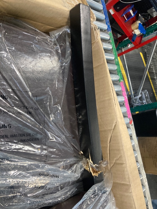 Photo 1 of *** ONE OF THE CHAIRS HAS  A BROKEN LEG*** FDW Dining Chairs Set of 4, Dining Room Chairs Kitchen Chairs,Side PU Cushion Chairs with Waterproof Surface and Wood Legs,for Kitchen Restaurant and Living Room,Leather Brown