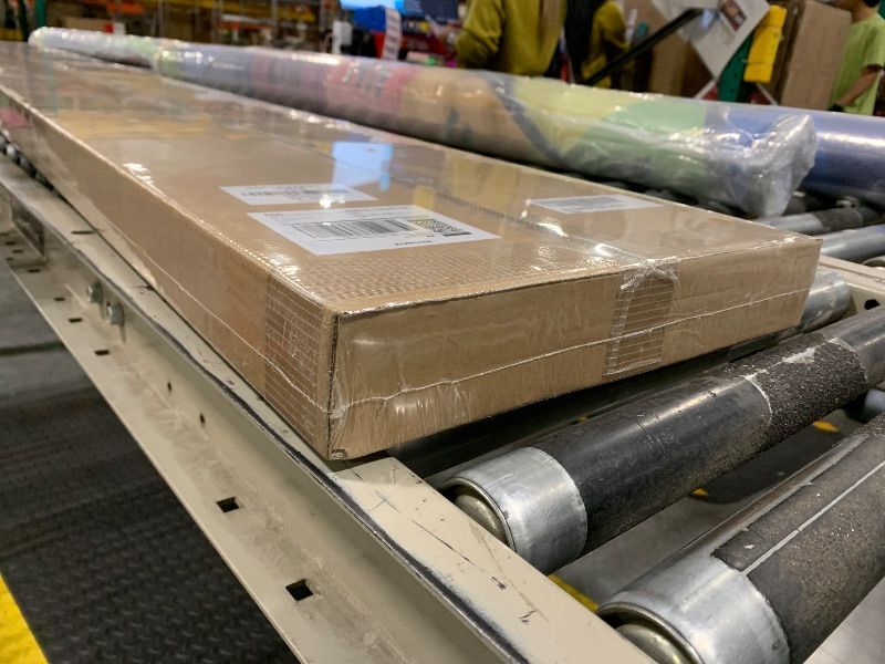 Photo 1 of **FACTORY SEALED** SOLD AS IS, NO REFUND/RETURN**
Wood Acoustic Panels for Interior Wall and Ceiling Decor, 2 Pieces 3D Slat Fluted Soundproof Panel Accent for Livingroom, Bathtub, Gaming, Studio, 110 × 12.6inch, Wood White