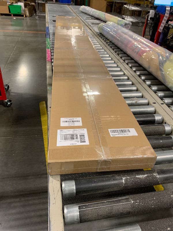 Photo 1 of **FACTORY SEALED** SOLD AS IS, NO REFUND/RETURN**
Wood Acoustic Panels for Interior Wall and Ceiling Decor, 2 Pieces 3D Slat Fluted Soundproof Panel Accent for Livingroom, Bathtub, Gaming, Studio, 110 × 12.6inch, Wood White