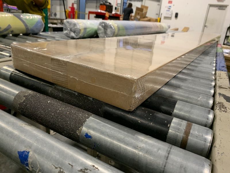 Photo 1 of **FACTORY SEALED** SOLD AS IS, NO REFUND/RETURN**
Wood Acoustic Panels for Interior Wall and Ceiling Decor, 2 Pieces 3D Slat Fluted Soundproof Panel Accent for Livingroom, Bathtub, Gaming, Studio, 110 × 12.6inch, Wood White