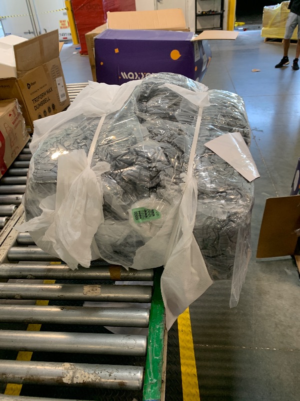 Photo 1 of **FACTORY SEALED** SOLD AS IS, NO REFUND/RETURN**
MAXYOYO Folding Sofa Bed, L-Shaped Convertible Sofa Bed with Armrest Foldable Sleeper Couch with Pillow, Portable Fold Out Chair Comfy Floor Couch Lounge for Living Room Bedroom, Dark Grey, Double