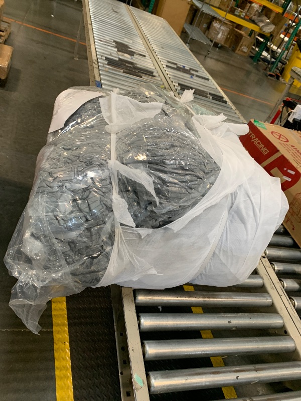 Photo 1 of **FACTORY SEALED** SOLD AS IS, NO REFUND/RETURN**
MAXYOYO Folding Sofa Bed, L-Shaped Convertible Sofa Bed with Armrest Foldable Sleeper Couch with Pillow, Portable Fold Out Chair Comfy Floor Couch Lounge for Living Room Bedroom, Dark Grey, Double