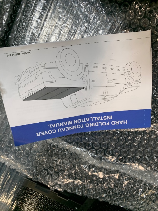 Photo 1 of **FACTORY SEALED** SOLD AS IS, NO REFUND/RETURN**
FRP Hard Trifold Truck Bed Tonneau Cover Fleetside Compatible with 2009-2024 Dodge Ram 1500 (Inclu. 2019-2023 Classic & 2019-2025 New Body Style) 5.6FT Bed Cover (w/o Ram Box)