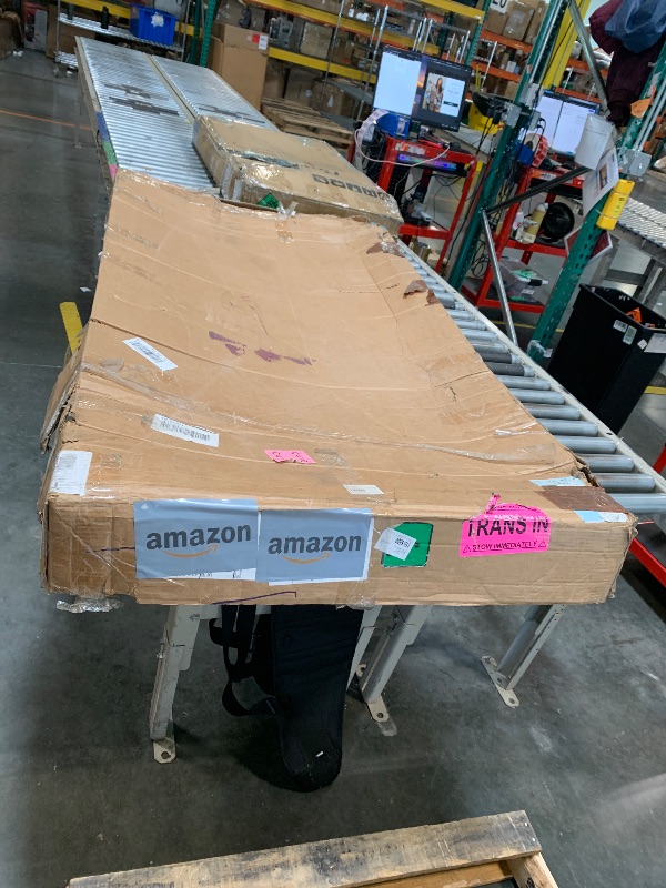 Photo 1 of **damage in one corner**
DreamLine SlimLine 32 in. D x 60 in. W x 2 3/4 in. H Center Drain Single Threshold Shower Base in White, DLT-1132600