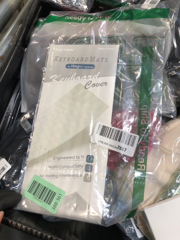 Photo 1 of [with Function Keys] Keyboard Cover Protector Compatible with 2025 Magic Keyboard (for iPad Air 11 M3 & Pro 11 M4) / Magic Keyboard Folio (for iPad A16 & iPad 10th Gen) - Ultra Thin Skin, Transparent