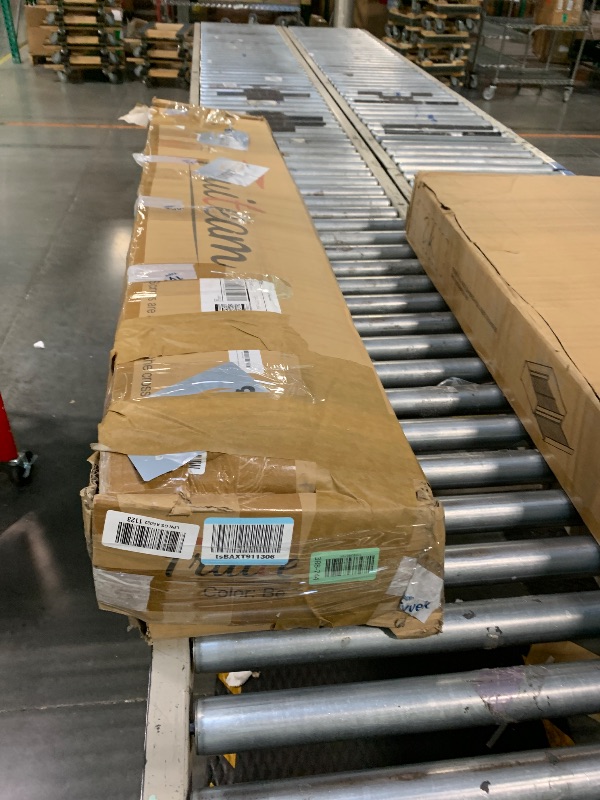 Photo 1 of ** NO HARDWARE, MISSING INSTRUCTIONS**
FRUITEAM Solar Colorful LED Lights Offset Patio Umbrella, 10 FT Heavy Duty Cantilever Outdoor Umbrella with 200+ Light Modes, All-Weather UV Protection Sun Shade for Poolside, Garden, Backyard (Beige)