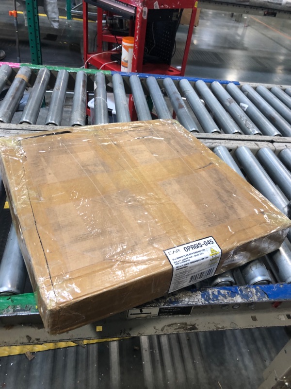 Photo 1 of ****BRAND NEW ITEM****** CAP Barbell Economy Olympic Bumper Plate with Blue Logo, Black, 45 lb Single