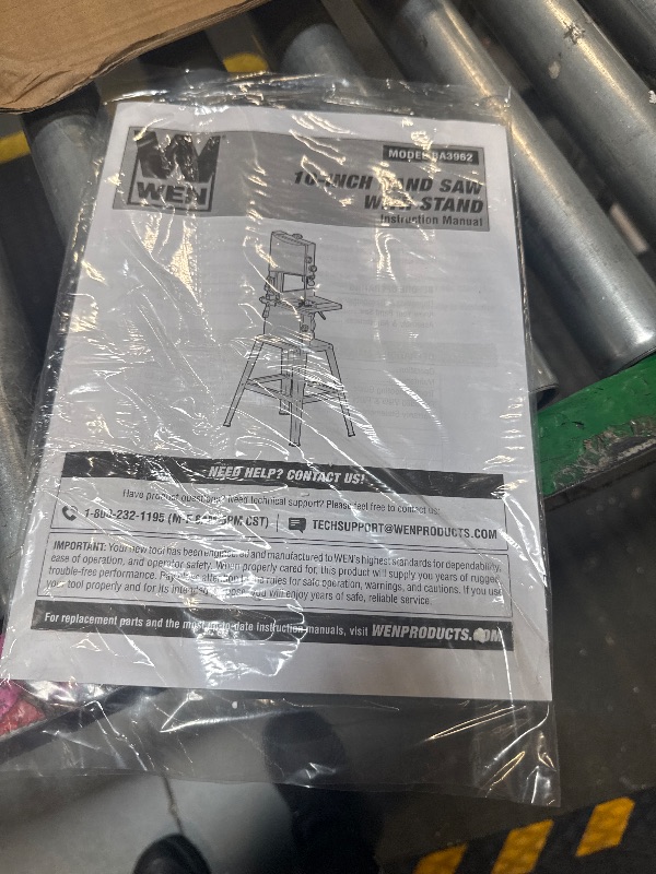 Photo 1 of *****BRAND NEW ITEM****** WEN Band Saw with Stand, 10-Inch, 3.5-Amp, Two-Speed (BA3962),Black