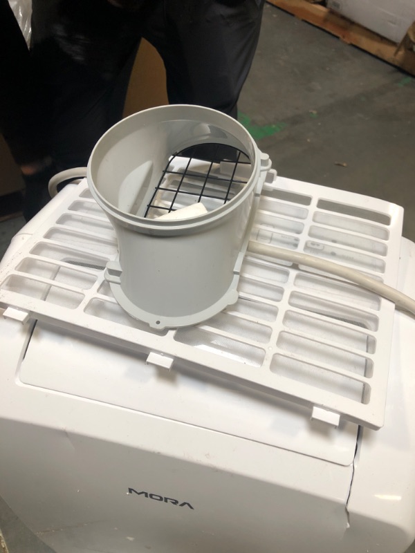 Photo 1 of ******TURNS ON PERFECTLY***** DONT HAVE CONTROL Mora Mora by Hisense Smart 7,000 BTU (DOE), 10,300 BTU (ASHRAE), 300 SF Portable AC, 3 Operating Modes (Cool, Dry, Fan), Remote and Window Vent Installation Kit Included, Goole Home & Alexa Support