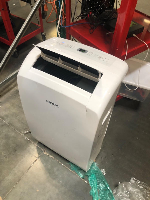 Photo 1 of ******TURNS ON PERFECTLY***** DONT HAVE CONTROL Mora Mora by Hisense Smart 7,000 BTU (DOE), 10,300 BTU (ASHRAE), 300 SF Portable AC, 3 Operating Modes (Cool, Dry, Fan), Remote and Window Vent Installation Kit Included, Goole Home & Alexa Support
