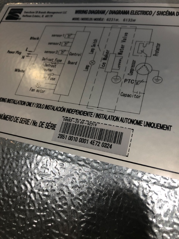 Photo 1 of *****BRAND NEW ITEM***** Kenmore 30 in. 18.2 cu. ft. Capacity Refrigerator/Freezer Adjustable Glass Shelving, Humidity Control Crispers, Gallon Door Bins, Black