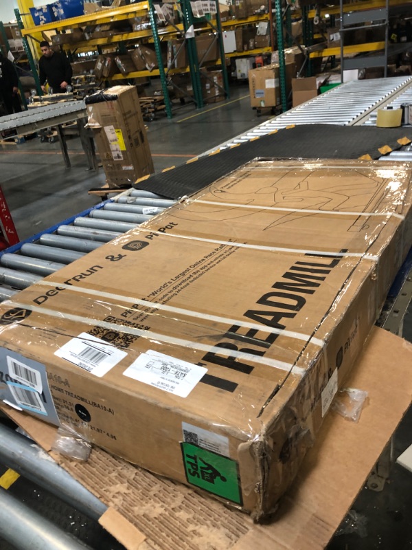 Photo 1 of **** TURNS ON PERFECTLY***** SupeRun Walking Pad, Under Desk Treadmill for Home Office, LED Display, 2.5 HP Quiet Walking Jogging Machine?No-Assembly Walking pad Treadmill with APP and Remote Control, 250 lbs Capacity