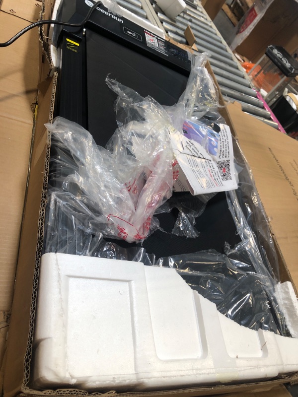 Photo 1 of **** TURNS ON PERFECTLY***** SupeRun Walking Pad, Under Desk Treadmill for Home Office, LED Display, 2.5 HP Quiet Walking Jogging Machine?No-Assembly Walking pad Treadmill with APP and Remote Control, 250 lbs Capacity