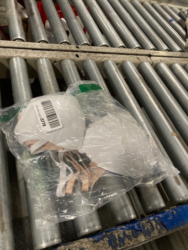 Photo 1 of *****just white and beige 2/2***** Mamia Women's Basic Plain Bras, Pack of 4 (Nowire 480PN1, 34C)