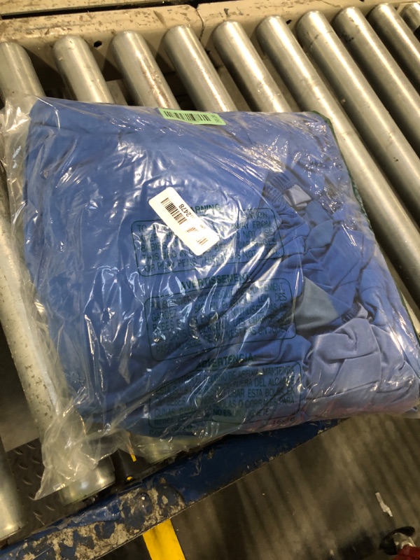 Photo 1 of ***USED****Newwiee 8Pcs Patio Cushion Covers Stretch Outdoor Cushion Cover Replacement for Patio Furniture Sofa Couch Slipcovers, Soft Flexibility Washable Furniture Protector(Waterproof Pure,Royal Blue)