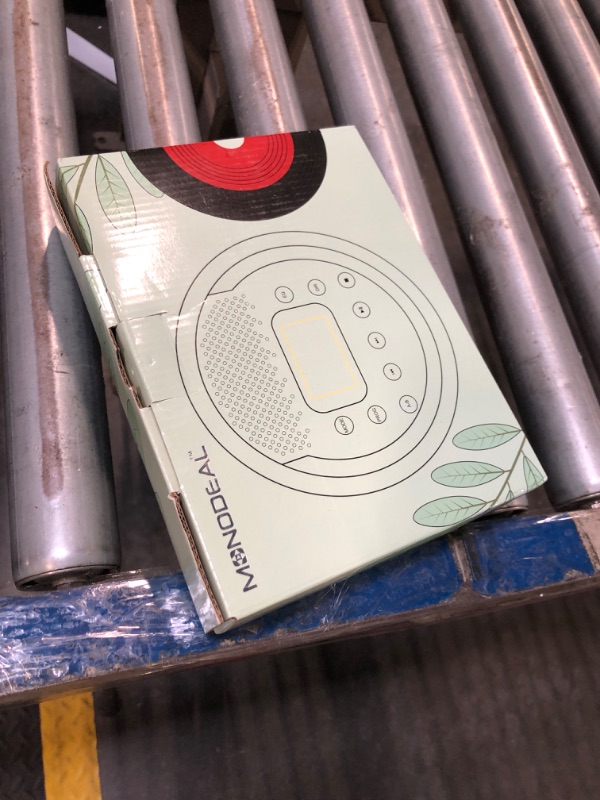 Photo 1 of ????4 ????????? MONODEAL Rechargeable CD Player with Speakers, Anti-Skip CD Player for Car and Home, Portable Player with Headphones for Audio Book Music (Rose Red)