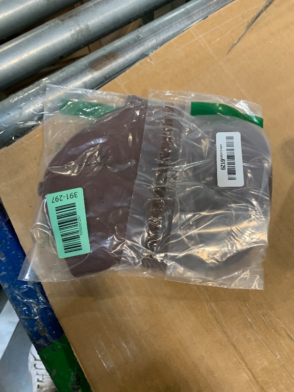 Photo 1 of *** STAINED**Oversize XXL Hats for Men Big Head, XL Baseball Cap Men, Cotton XXL USA Flag hat, Structured Brown Baseball Cap Oversize