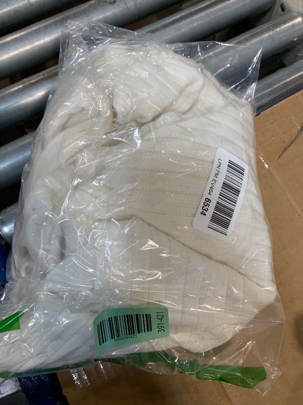 Photo 1 of ** SMALL STAIN ** PRETTYGARDEN Fall Sweaters for Women 2025 Oversized Boat Neck Pullover Long Sleeve Knit Tops Cozy Winter Fashion Clothing (White,Large)