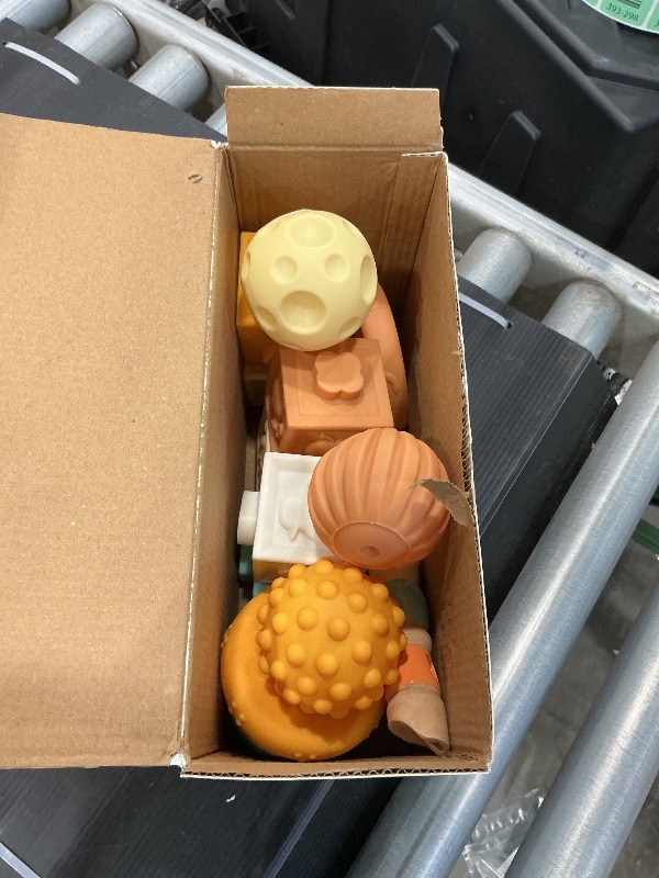 Photo 1 of ***CHECK CLERK NOTES*** Baby Toys 6-12 Months Montessori Toys for Babies 9 Months,Wooden Musical Instruments Toy Stacking Building Blocks,Infant Teething Toys Sensory Balls,Xylophone,Birthday Gift for Toddlers 1+ Year Old