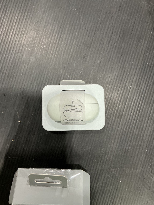 Photo 1 of *Minor Damaged*
Beats Solo Buds - Wireless Bluetooth Earbuds | 18 Hours of Battery Life | Apple & Android Compatibility | Built-in Microphone - Storm Gray