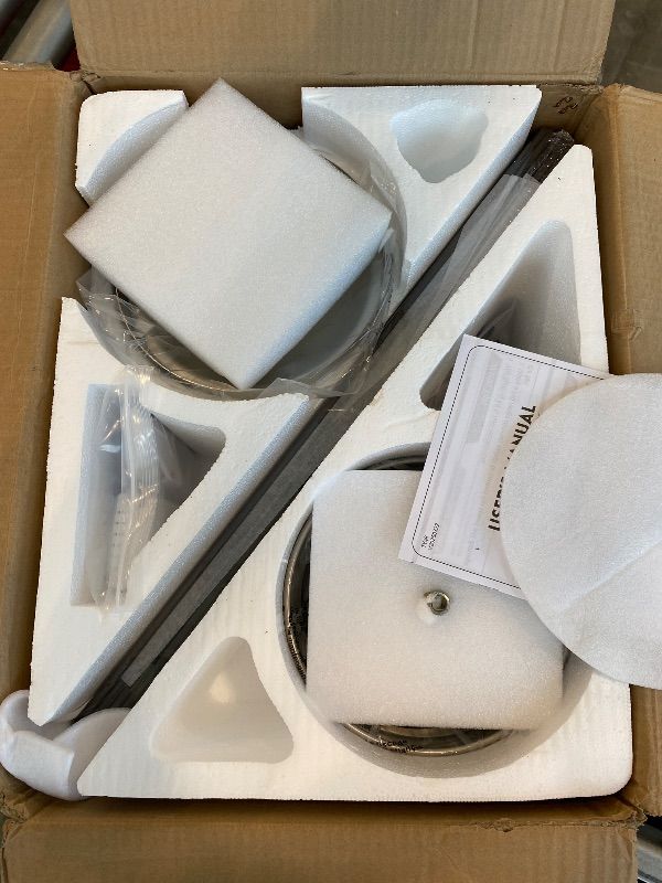 Photo 1 of 48 Inch Flush Mount Ceiling Fans without Lights, Brushed Nickel Modern Ceiling Fan no Lights, 6-Speeds, Quiet Reversible DC Motor, Indoor/Outdoor Ceiling Fans for Patios, Living Room, Bedroom