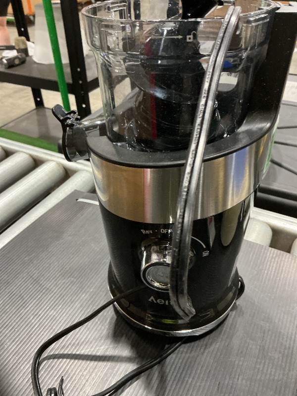 Photo 1 of *Untested*
Aeitto Juicer Machines,Cold Press Juicer with Large Feed Chute, Fits Whole Vegetables and Fruits, Professional Juice Maker, Easy to Assemble, Easy to Clean, High Juice Yield