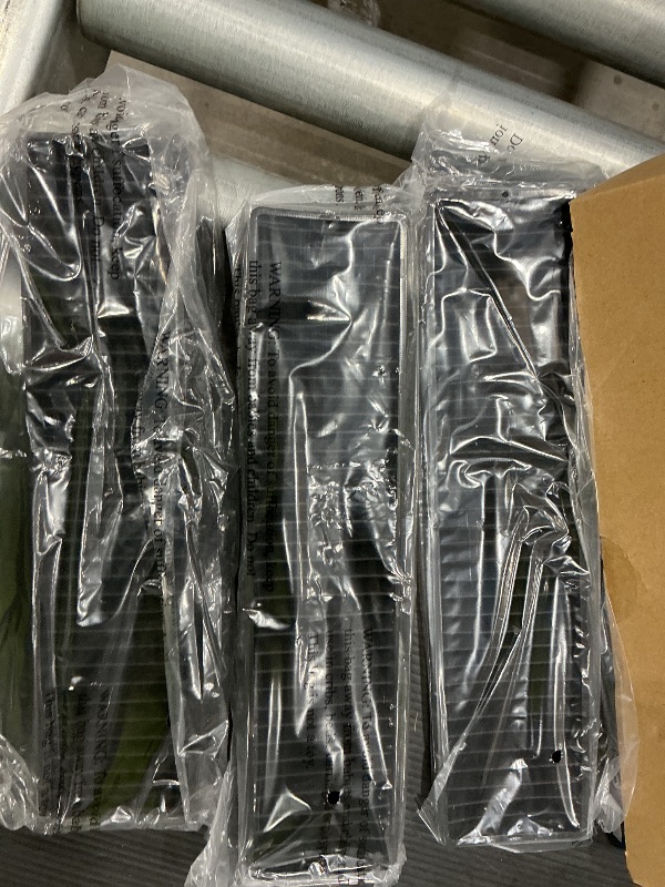 Photo 1 of 3-Pack WB06X10807 Microwave Filter Replacement Charcoal Filters for GE Microwaves JVM7195EK5ES/JVM7195SK6SS/PNM9216SK5SS