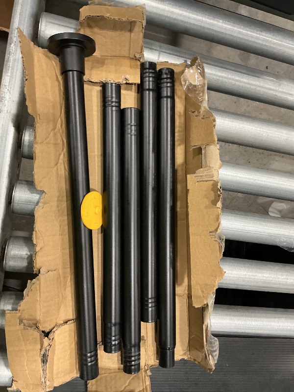 Photo 1 of *Missing Parts - Check clerk notes*
CorkLatta Black Shower Curtain Rod 31 to 80 Inch,1 Inch Diameter Adjustable Spring Tension Stainless Steel Telescoping Rod,Easy Install,No Rust